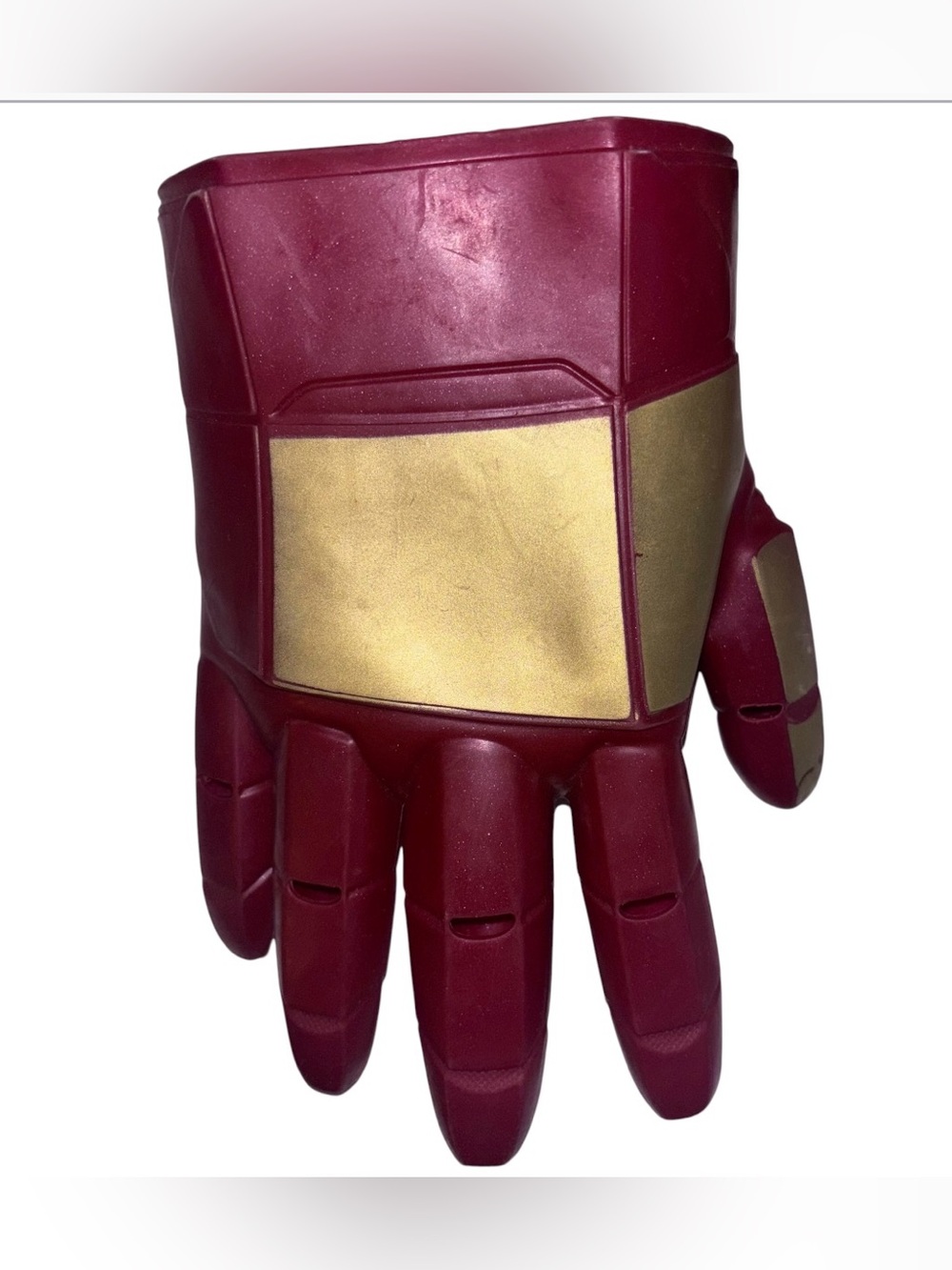 Marvel Avengers Iron Man Costume Small Red Gold Padded Muscle Jumpsuit S(4-6) - Picture 7 of 13
